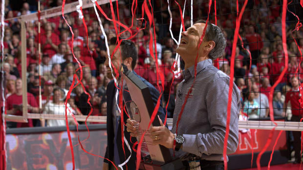 In 2009, even after winning two national titles, John Cook felt like a failure. A new focus on his mental health, including therapy, meditation and yoga, helped Cook emerge as a happier, healthier volleyball legend.